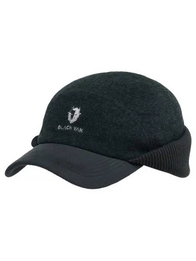 BLACKYAK Shibo Ripple Rabbit Wrap Cap A DY - BLACKBROWN - BALAAN 1