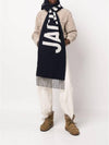 Lecharpe Fringe Logo Virgin Wool Muffler Navy - JACQUEMUS - BALAAN 4