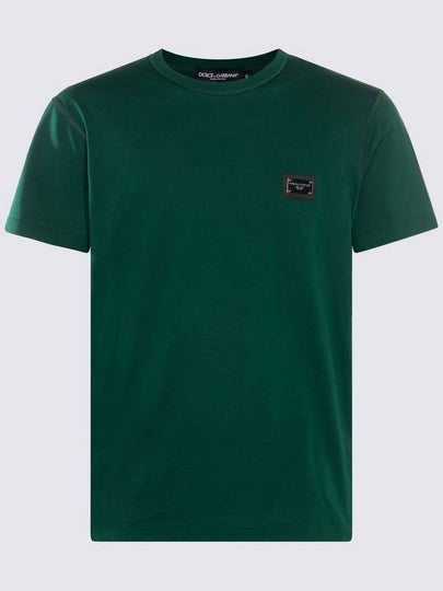 Long Sleeve T-Shirt G8PT1TG7F2I V0340 GREEN - DOLCE&GABBANA - BALAAN 2