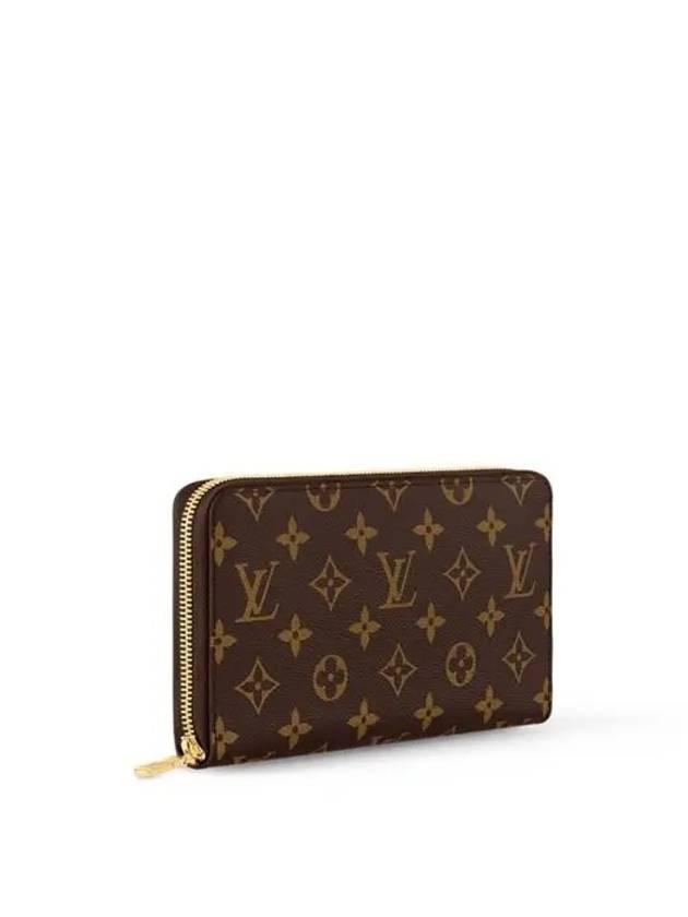 Zippy Organizer Monogram Long Wallet Brown - LOUIS VUITTON - BALAAN 3