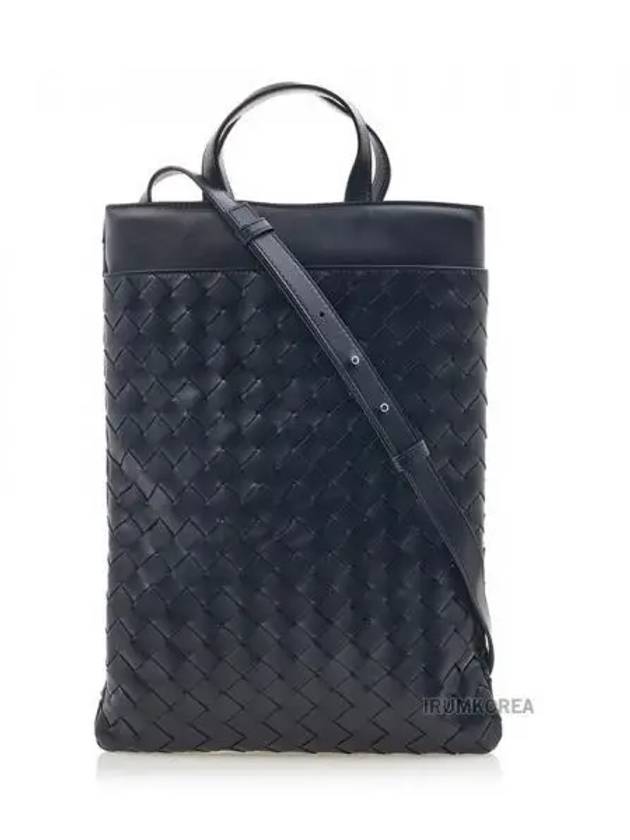 Intrecciato Handle Laptop Case Black - BOTTEGA VENETA - BALAAN 2