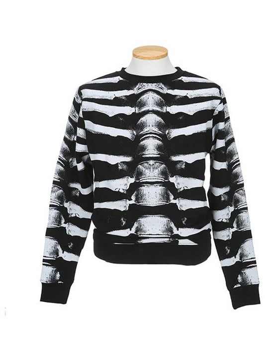 2062 1001 VILLARRICA Black White Sweatshirt - MARCELO BURLON - BALAAN 1