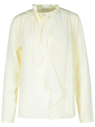 Isabel Marant 'Utah' Cream Silk Blouse - ISABEL MARANT - BALAAN 1