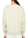 Marisans Logo Knit Top Light Grey - ISABEL MARANT - BALAAN 5