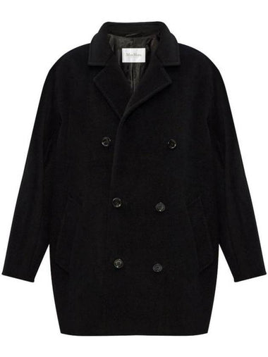 Revus Short Icon Double Coat Black - MAX MARA - BALAAN 1