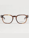 Ferragamo glasses frame SF2878 214 square horn rim Havana - SALVATORE FERRAGAMO - BALAAN 3