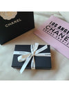 Silver CC Logo Caviar Card Wallet Black - CHANEL - BALAAN 11