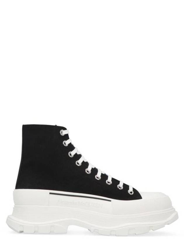 Tread Slick High Top Sneakers White Black - ALEXANDER MCQUEEN - BALAAN 2