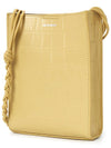 Tangle Small Calfskin Cross Bag Beige - JIL SANDER - BALAAN 3