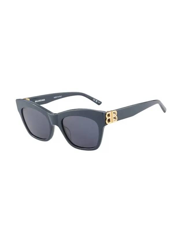 Eyewear BB0132S 007 Dynasty Butterfly Sunglasses Blue - BALENCIAGA - BALAAN 4