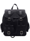 Buckle 4 Pocket Backpack Black - SAINT LAURENT - BALAAN 3