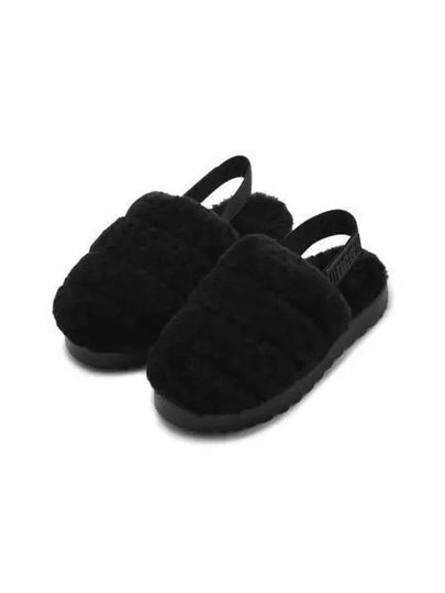 Super Fluff Slippers Black - UGG - BALAAN 2