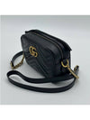 GG Marmont Zip Top Matelasse Mini Cross Bag Black - GUCCI - BALAAN 9