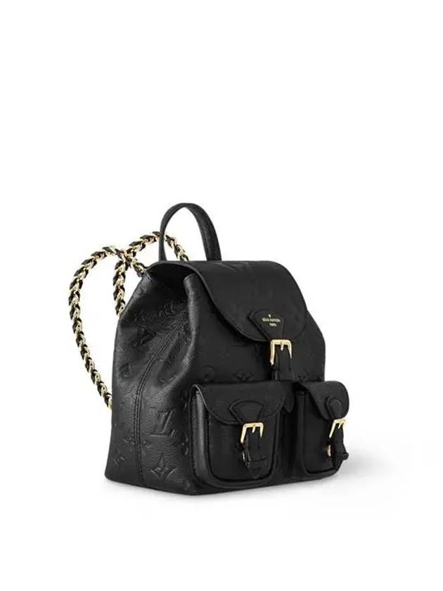 Backup Monogram Empreinte Backpack Black - LOUIS VUITTON - BALAAN 4