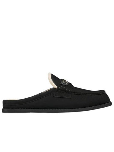 Boy Suede Calfskin Bloafer Black - DIOR - BALAAN 1