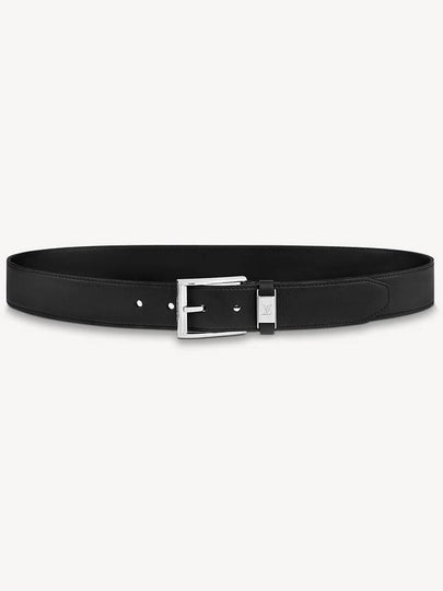 LV City Pin 35MM Leather Belt Black - LOUIS VUITTON - BALAAN 2