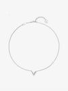 Essential V Supple Necklace Silver - LOUIS VUITTON - BALAAN 2