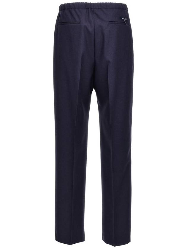 Wool Trousers Slacks Blue - FENDI - BALAAN 3