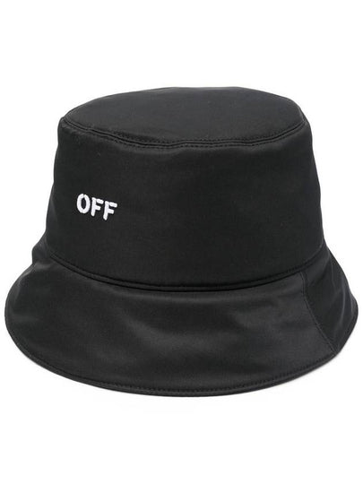 Hat OMLA033C99FAB001 1001 Black - OFF WHITE - BALAAN 2