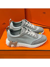 Women's Bouncing Sneakers Gray Mesh H Brown Logo - HERMES - BALAAN 3