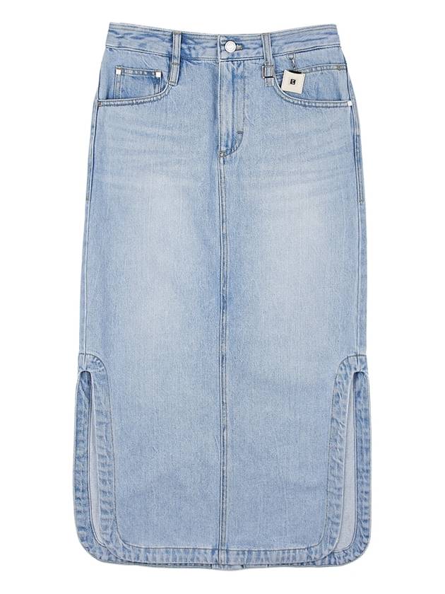 Long denim skirt M231SK02 981L - WOOYOUNGMI - BALAAN 9