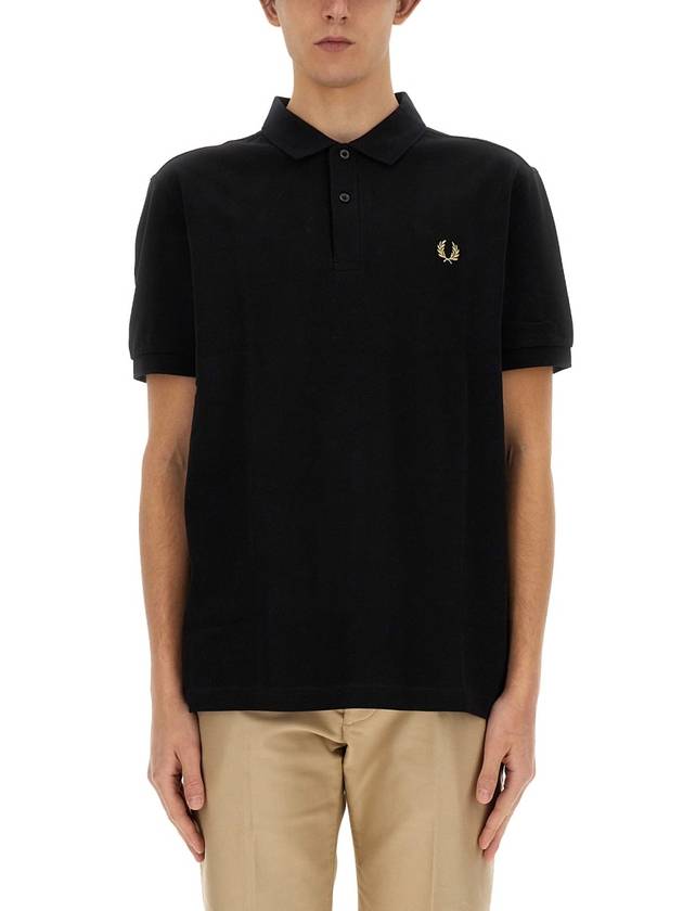 POLO WITH LOGO - FRED PERRY - BALAAN 1