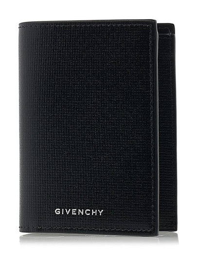 4G Classic Leather Half Wallet Black - GIVENCHY - BALAAN 2