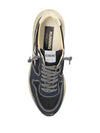 Running Sole Leather Low Top Sneakers Navy - GOLDEN GOOSE - BALAAN 3