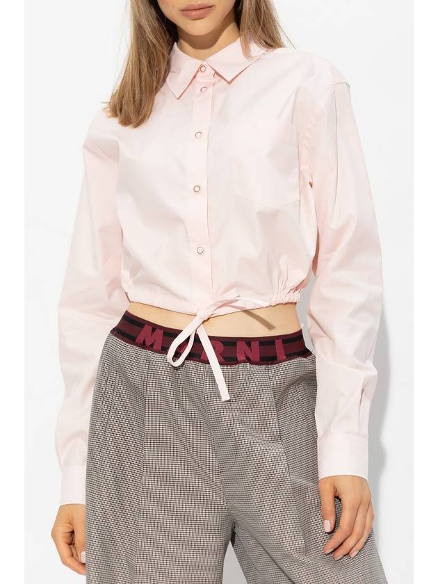 Shirt CAMA0526X0UTC22300C13 Pink - MARNI - BALAAN 4