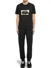 Rottweiler Print Cotton Short Sleeve T-Shirt Black - GIVENCHY - BALAAN 7