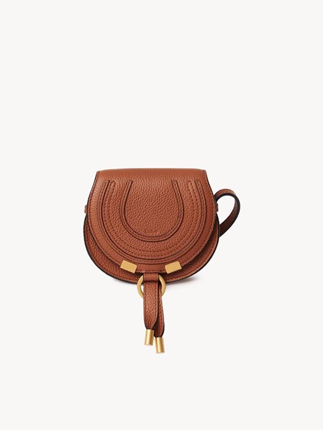 Marcie Nano Saddle Shoulder Bag Brown - CHLOE - BALAAN 2