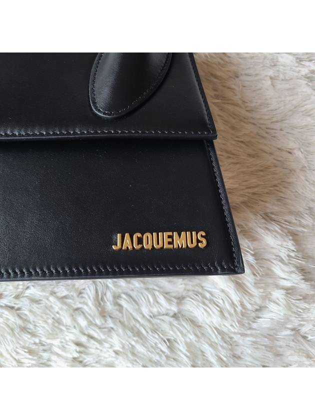 Le Grand Chiquito Large Tote Bag Black - JACQUEMUS - BALAAN 8