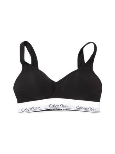 Scoop Back Lightly Lined Bralette Black - CALVIN KLEIN - BALAAN 1