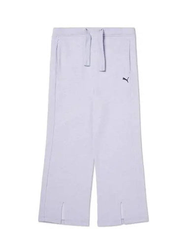 Studio Plastic Free French Terry Pants Lavender 523654 68 - PUMA - BALAAN 1