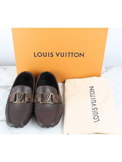 Damier LV leather loafers 6 255 260 - LOUIS VUITTON - BALAAN 2