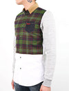 S71DL0542 S36275 010 Knit Check Mix Shirt - DSQUARED2 - BALAAN 1