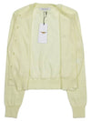 Baby Fox Patch Regular Cardigan Lemonade - MAISON KITSUNE - BALAAN 11