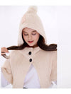 Winter Hooded CapeBeige - DAREPLAY - BALAAN 1