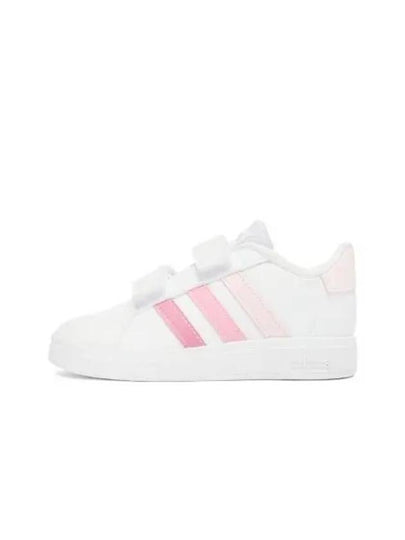 Kids Grand Court 2.0 Lifestyle Tennis Low Top Sneaker Pink - ADIDAS - BALAAN 2