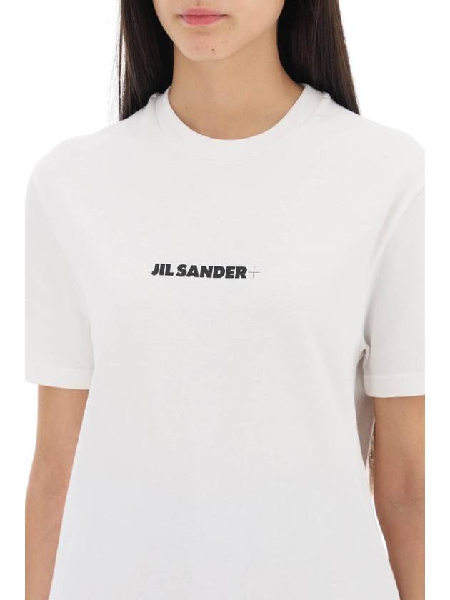 logo print t-shirt - JIL SANDER - BALAAN 3