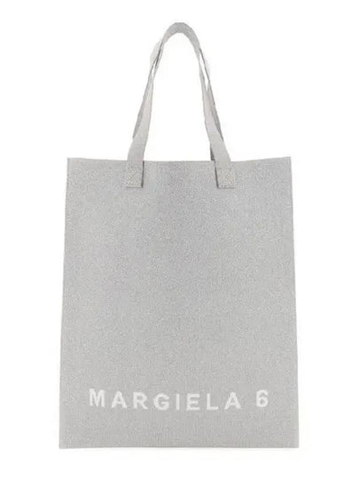 Logo Printed Tote Bag Grey - MAISON MARGIELA - BALAAN 2