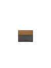 Saffiano Leather Card Wallet Brown - PRADA - BALAAN 1