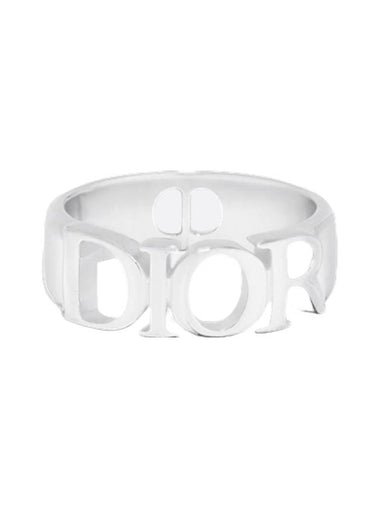 Letters Ring Silver - DIOR - BALAAN 1