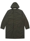 Men's Hooded Trench Coat Khaki SW21PCO04KK - SOLEW - BALAAN 2