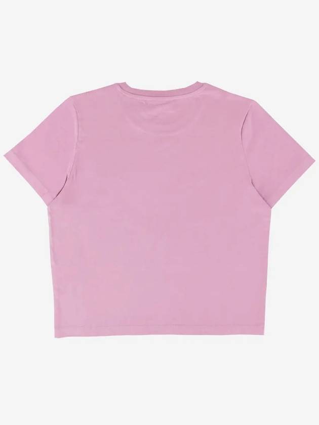 Baby Fox Patch Baby Short Sleeve T-Shirt Blossom - MAISON KITSUNE - BALAAN 4