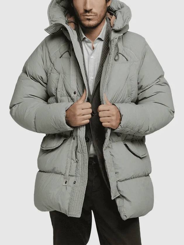 Deck Down Parka Grey - TEN C - BALAAN 2