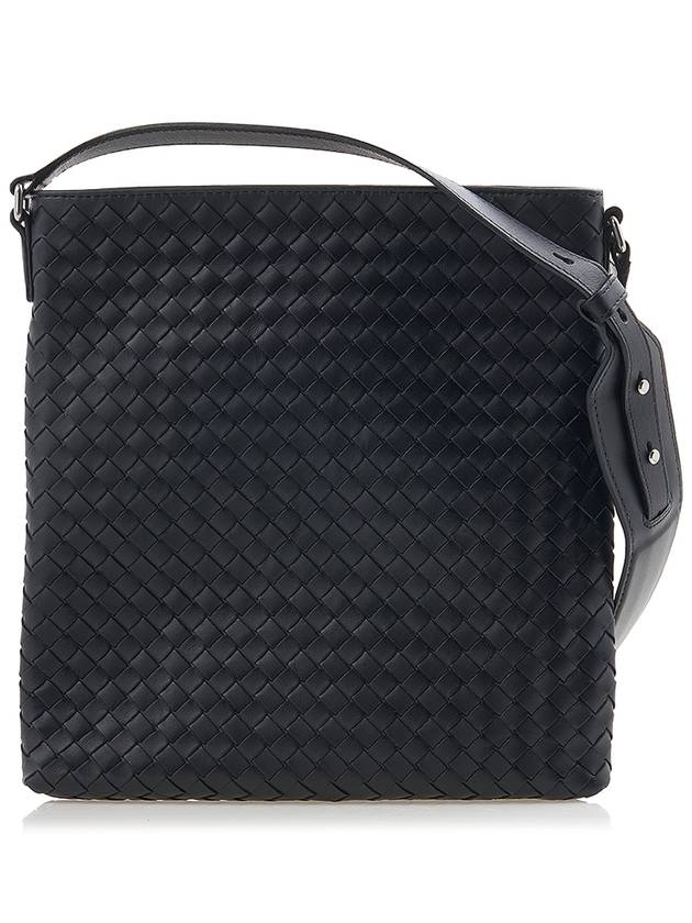 Intrecciato Cross Bag Black - BOTTEGA VENETA - BALAAN 4