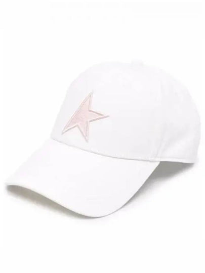 Star Papyrus Demos Ball Cap White Pink - GOLDEN GOOSE - BALAAN 2