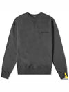 Mikis Logo Cotton Sweatshirt Faded Black - ISABEL MARANT - BALAAN 2
