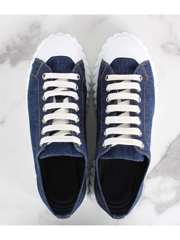 Denim Cross Sneakers 36 5 235 - HERMES - BALAAN 9